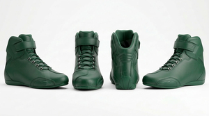 Chaussures de moto haute protection antidérapantes respirantes en cuir, bottes de motard légères, chaussures de sécurité pour la course sur route, pour hommes - Product Image 3