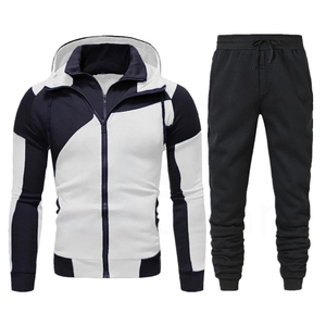 Latest Design Sport Style Sweat Suit for Men <b>Women</b> Breathable Full Zipper Men's Hoodies and Joggers Set <b>Jacket</b> Trousers for Men - Product Image 1