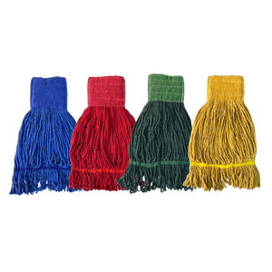 Factory Wholesale Heavy Duty Reusable Mini Cotton Mop Head Refill High Dehydration Lightweight Self-Wringer Stainless Tray - Product Image 5