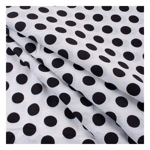 Tela de algodón con diseño de lunares y bloque de mano, transpirable, 100%, de calidad Superior, ligera, suave, hermosa tela para ropa de mujer - Product Image 5