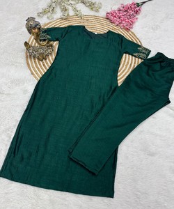 FANCY VICHITRA COTTON WEAVING TOP PENT SET <b>KURTI</b> DAILY WEAR WHOLESALE PRICE ETHNIC GARMENT - Product Image 5