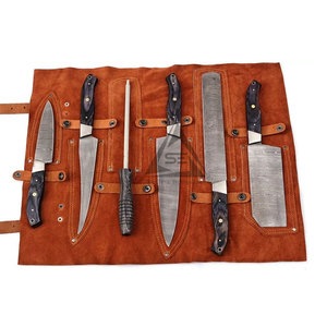 Juego de Cuchillos de Chef Damasco Hechos a Mano de Alta Calidad con Mangos de Madera, 67 Capas, Resistentes, Nuevo Estilo, Venta al Por Mayor del Mejor Material - Product Image 1