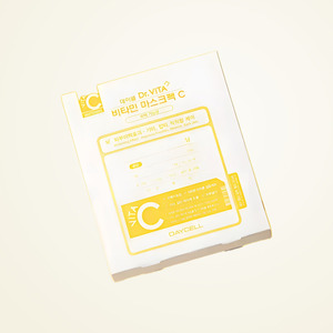 มาส์กหน้า Deycell Dr. Vita Mask Pack C 25 กรัม 10 แผ่น ผลิตภัณฑ์ดูแลผิวเกาหลี ผลิตภัณฑ์ดูแลผิว ผลิตภัณฑ์ความงาม - Product Image 3