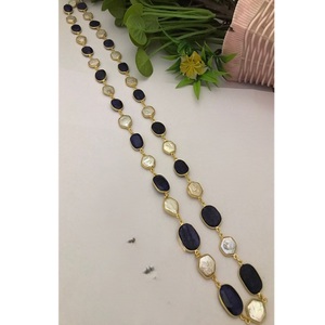 Graceful Premium Quality Trendy Natural <b>Pearls</b> 24 Length Jewelry <b>Set</b> for Women's Wedding Party Wear Collection - Product Image 2