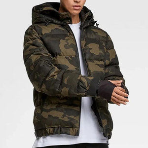 Chaqueta Puffer de Invierno con Cremallera Completa y Logotipo Personalizado, Cuello Alto, Logotipo Frontal, Estilo Urbano, Venta al por Mayor, Fabricada en Fábrica, Moda Masculina, Venta Online - Product Image 2