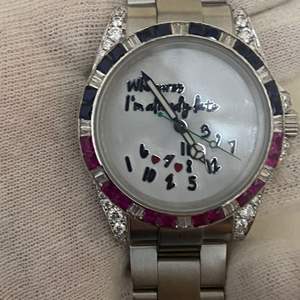 Reloj de Diamantes Cultivados en Laboratorio de Alta Calidad, Totalmente Nuevo, con Incrustaciones de Diamantes Incoloros para Hombre, Precio al por Mayor de la Mejor Calidad - Product Image 1