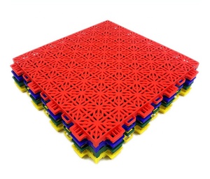Dalles en plastique pour terrain de sport à emboîtement PP, revêtement de sol temporaire pour basketball - Product Image 2