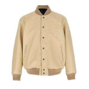 Custom Premium Men's Varsity <b>Jacket</b> Vintage PU Leather <b>Baseball</b> <b>Bomber</b> <b>Jacket</b> Wholesale Unisex Streetwear Fashion Letterman Coat - Product Image 3