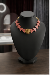Collar de Metal Geométrico Plateado con Colgante de León en Tono Dorado, Estilo Antiguo, Regalo para Bodas y Fiestas, Joyería de Moda - Product Image 5