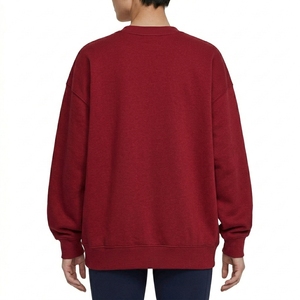 Women's <b>Oversized</b> Cotton Fleece <b>Hoodie</b> Heavyweight Pullover Drop Shoulder Custom Logo OEM Manufacturer - Product Image 4