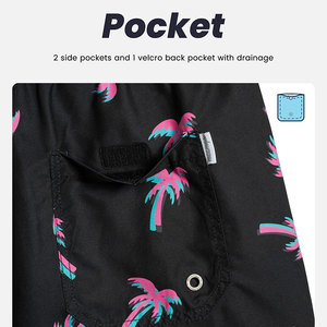 Custom <b>Men</b> Surf Board Shorts Quick Dry Swim <b>Trunks</b> Sublimation Printed Beach Water Sports Shorts 100% Polyester - Product Image 5