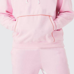 Fully Customized Women's Tracksuits 100% Cotton Fleece Baggy Style Casual Jogging Suit Pullover <b>Oversized</b> <b>Sweatpants</b> Tracksuit - Product Image 6