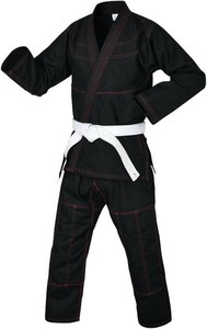 Kimono de Jiu-Jitsu BJJ 100% Coton Tissage Perlé 550 GSM Lourd, Uniforme Personnalisé avec Écussons Brodés, Tenue d'Arts Martiaux OEM - Product Image 3