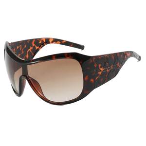 Customized Y2k Face Mask Sun Protection <b>Sunglasses</b> Outdoor Sports Punk Uv Protection <b>Sunglasses</b> <b>Retro</b> Style - Product Image 5