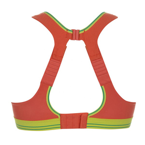 Women Seamless Lightweight Racerback Sports <b>Bra</b> Breathable Comfortable Quick Dry Nylon Spandex <b>Stretch</b> Gym Wear OEM Service - Product Image 3