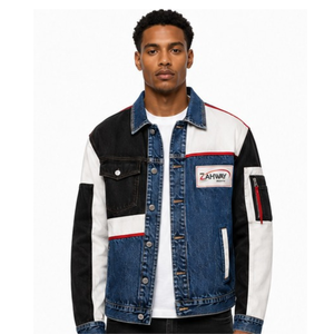 Best Selling <b>Men</b> <b>Denim</b> <b>Jacket</b> Timeless Design With Button Front Chest Pockets And Comfortable Fit For Everyday Style - Product Image 6