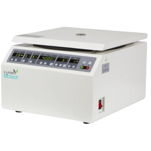 Centrifugeuse réfrigérée à basse vitesse et grande capacité en acier inoxydable Mehrotra Biotech MBCF6M 6000 tr/min, contrôle numérique, garantie 1 an - Product Image 1