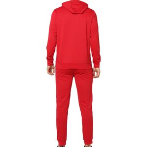 Survêtement rouge pour homme en coton 100% respirant de haute qualité OEM 2026, logo personnalisé imprimé, produit phare pour la vente d'hiver 2026 - Product Image 5