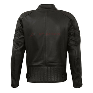 Design Your Own Plus Size Breathable High Quality Custom Made Motorcycle Leather <b>Jacket</b> for <b>Men</b> - Product Image 3