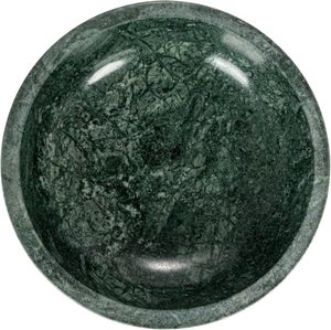 Moderna Frutera Multifuncional de Mármol Verde Natural para Mesa de Comedor, Ideal para Ramadán y Diwali - Product Image 1