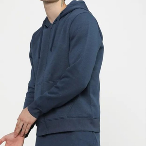 Conjunto de Sudadera con Capucha y Pantalones de Algodón Reflectante para Hombre, Chaqueta con Cremallera, Ropa Deportiva, Sudadera Informal, Chándal - Product Image 4