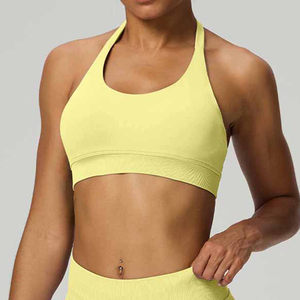 Breathable Custom LOGO Spandex Wholesale Backless High Quality Seamless Women Sportswear Gym Yoga Sports Bra for Women Fitness - Product Image 6
