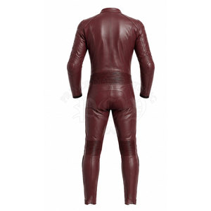 Combinaison de moto en cuir pour homme, imperméable, légère, pour une conduite confortable, les voyages et les aventures en plein air - Product Image 2