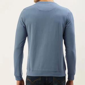 Men's Casual Sweatshirt Long Sleeve Soft Cotton Crew Neck Fleece <b>Pullover</b> Lightweight Winter <b>Jumper</b> Custom Print Logo OEM - Product Image 4
