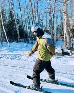 Unisex <b>Waterproof</b> Ski Pants 10,000mm Synthetic Insulation Black <b>Overalls</b> Breathable Button Closure Adult Snow Wear - Product Image 3