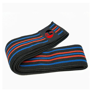 New Arrival Gym Fitness Compression Weightlifting <b>Knee</b> Wraps Lightweight Durable Adjustable Gym <b>Knee</b> Wraps By Burhan Sports - Product Image 4