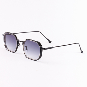 2967 New Fashion Trendy Luxury Gradient Metal Square Frame Women Men Shades Designer Custom Vintage UV400 <b>Sunglasses</b> 2025 - Product Image 1