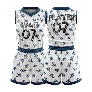Ensemble d'uniformes de basketball pour femmes adultes 100 % polyester sans manches respirant imprimé par sublimation anti-humidité logo personnalisable - Product Image 6