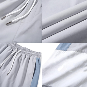 Pantalon décontracté pour homme, coupe droite, haute élasticité, polyester/coton, imperméable, respirant, séchage rapide, style moderne pour le bureau, direct usine - Product Image 6