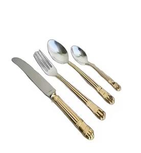 Ensemble de couverts en acier inoxydable pour cuisine moderne, couverts élégants pour la maison et l'hôtel - Product Image 4