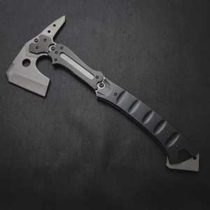 Custom <b>Axe</b> Stainless Steel Head Aluminum Alloy <b>Handle</b> 500mm Survival Tool - Product Image 1