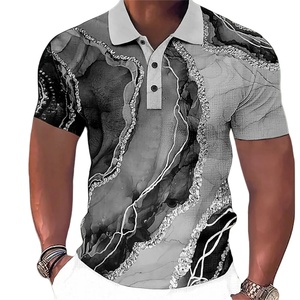 Camiseta Polo para Hombre con Estampado Colorido, Camisa Moderna, Ropa Masculina, Informal, de Manga Corta, Talla Grande - Product Image 6