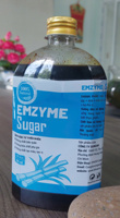 Sucre enzymatique 500 ml avec emballage en bouteille plastique, à utiliser comme édulcorant, concentré liquide fermenté de sucre de canne, fabrication OEM disponible