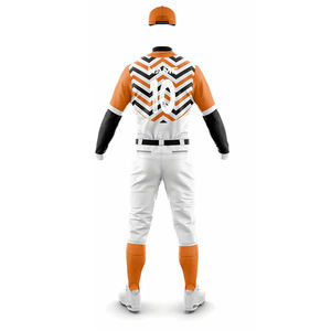 Uniforme de baseball entièrement sublimé, vêtements d'équipe personnalisés, vêtements de baseball, prix direct usine - Product Image 4