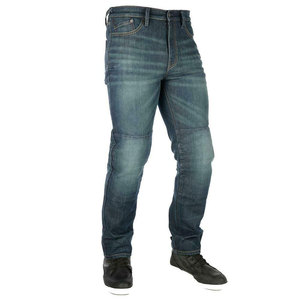 Jean de moto unisexe respirant et coupe-vent, avec protections personnalisées pour le motocross, pantalon en denim extensible à fermeture éclair, grandes tailles, OEM - Product Image 1