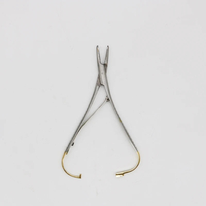 Portaagujas Mathieu de Acero Inoxidable de Calidad Premium con Mordazas TC para Manipulación Precisa de Agujas Quirúrgicas - Product Image 3