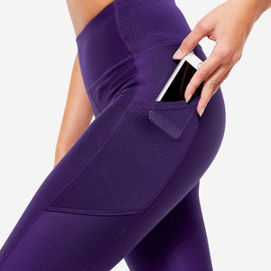 High Waist Workout <b>Leggings</b> <b>With</b> <b>Pockets</b> Latest All-way Stretch Yoga Fitness Women's Workout Breathable Gym Fitness <b>Leggings</b> - Product Image 3