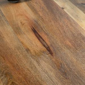 Mesa de Comedor Ovalada Vandana Zentrix Vertex de Madera de Mango con Diseño Contemporáneo Hecho a Mano - Product Image 6