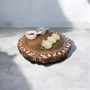 ถาดไม้ธรรมชาติจากโรงงานโดยตรง สำหรับการสั่งซื้อจำนวนมาก ร้านค้าปลีกของใช้ในบ้าน ธุรกิจบริการอุปกรณ์การที่พัก - Product Image 5