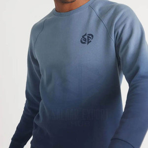 <b>Online</b> Best Selling High Quality Men Basics Cotton Blended Sweatshirt Factory Direct Sale Sweatshirts For Men - Product Image 3