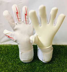 Guantes de Portero de Fútbol Profesionales y Económicos para Jóvenes, Guantes de Portero de Fútbol de Látex Grueso con Protección para los Dedos en Venta - Product Image 4