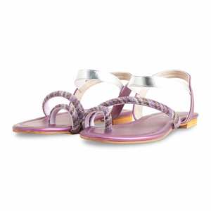 Sandales à talons violettes FN6000 Chaussures de fantaisie élégantes - Product Image 3