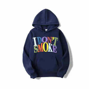 Sudadera con Capucha para Hombre, de Algodón, Cómoda, Informal, de Corte Holgado, para Uso Diario, Estilo Urbano, Prenda Esencial de Moda - Product Image 2