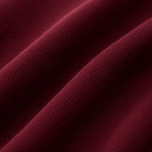 Sudadera de Cuello Redondo Color Granate para Hombre WARPRO, Logotipo Bordado, Diseño con Bolsillo, Corte Regular, Informal, para Otoño - Product Image 6