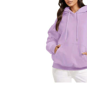 Fashion Oversized Women Pullover Hoodie <b>Thick</b> Fleece Sweatshirt Casual Streetwear Warm Winter Loose breathable hoodies for woman - Product Image 2