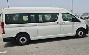 รถบัสสีขาว 15 ที่นั่ง ปี 2025 รุ่นใหม่เอี่ยม Hi Ace DX หลังคาสูง เครื่องยนต์ดีเซล 3.5 ลิตร พวงมาลัยซ้าย ขับเคลื่อนล้อหลัง มาตรฐานไอเสียยูโร 6 เกียร์ธรรมดา 130 - Product Image 6